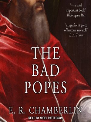 cover image of The Bad Popes